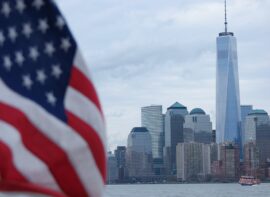 new-york-avec-drapeau-américain