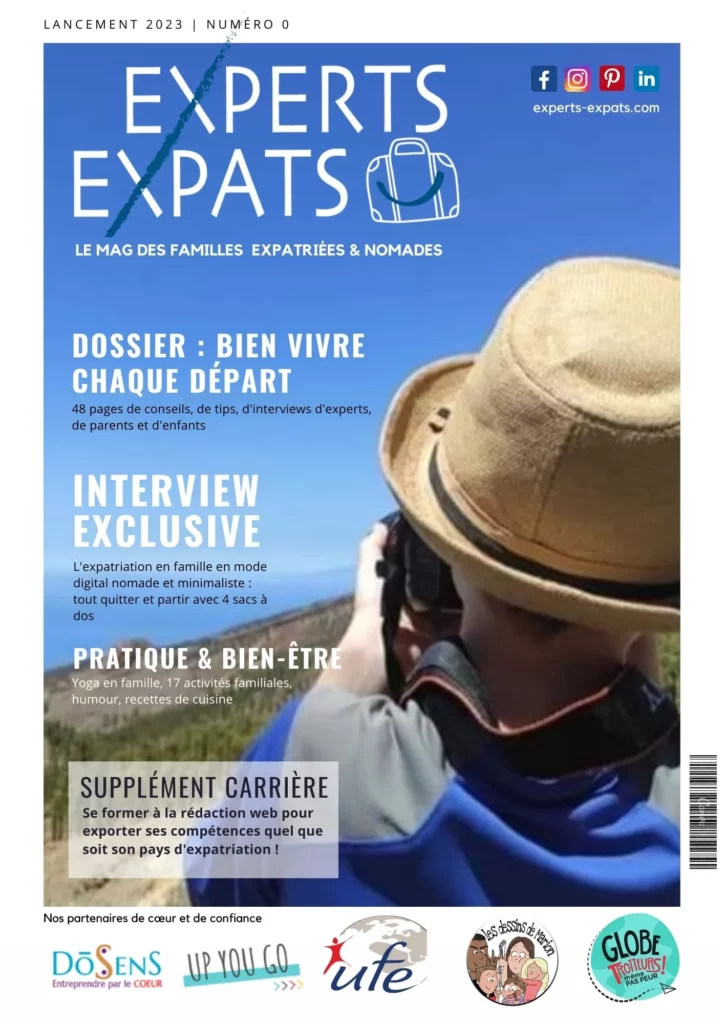 Couverture magazine expatriation